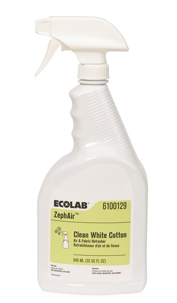 エルセラーン Clean Air GuestSupply US | Ecolab® ZephAir Clean White Cotton Air